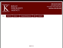 Tablet Screenshot of kellyinsagency.com